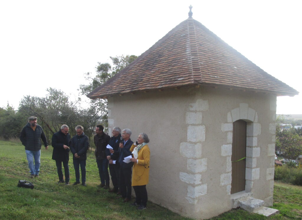 inauguration de la loge de vigne