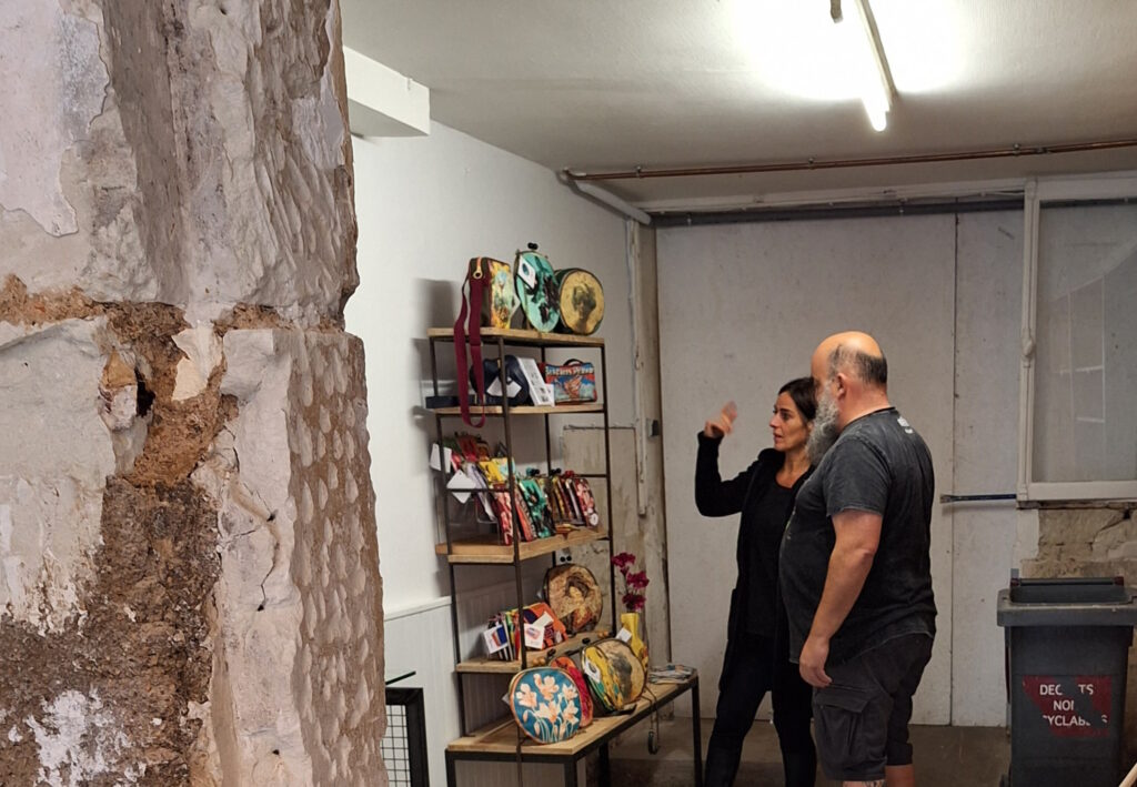 Installation de l'exposition