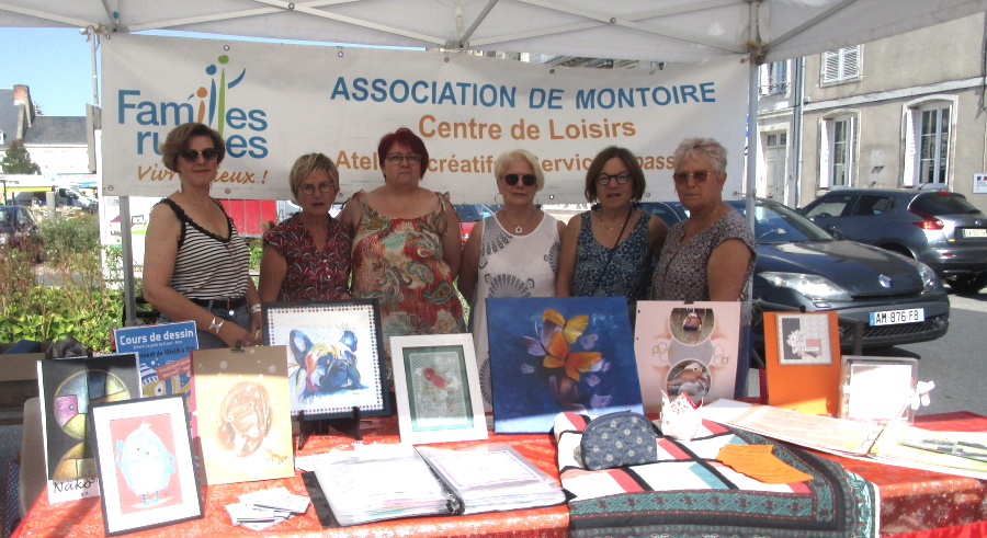 Montoire Forum des associations et braderie des commerçants