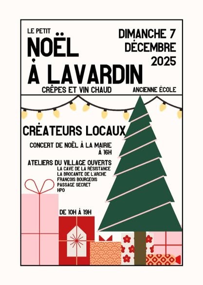Lavardin : Noël à l’ombre tutélaire du château