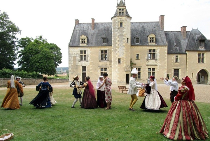Couture-sur-Loir : Dans le rétro :  La Possonnière au temps de Ronsard
